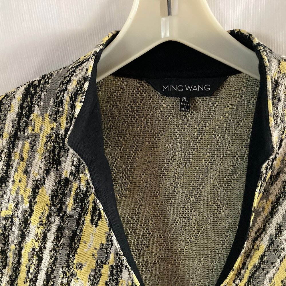 Ming Wang yellow/black jacket -  PL  - - Picture 9 of 9